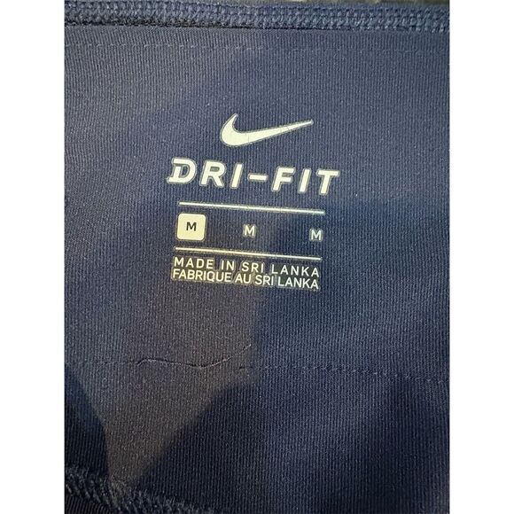Nike Women's Dri-Fit Leggings Blue Size M Activewear - Picture 10 of 12